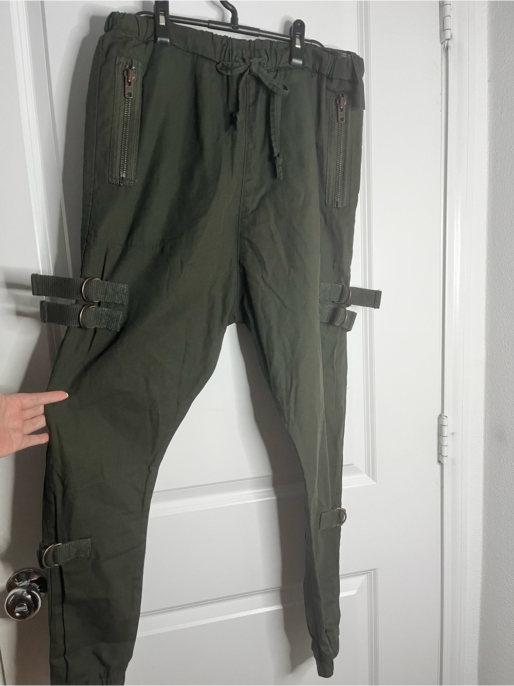 ASOS NWT Military Cargo Utility Strappy Pants Joggers 32x34 Tactical Streetwear